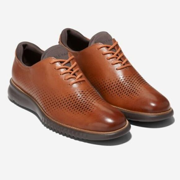 Cole Haan 2.Zerogrand Laser Cut Wingtip Oxford - Picture 5 of 7
